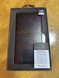 iPhone14／13 高級本革ケース手帳型