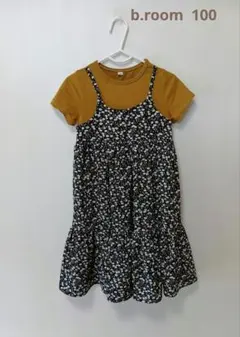 美品　b.roo マキシ丈ワンピース　100㌢のサムネイル