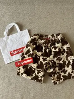 Supreme Cow Print Faux Fur Short - メルカリ