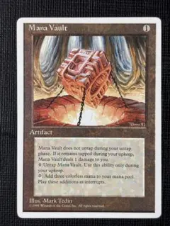 【MTG】魔力の櫃（英語）【4EDアルターネイト】 MTG 魔力の櫃/Mana Vault 英語 4ED アルターネイト - メルカリ