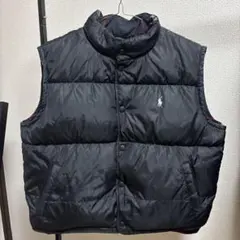 ポロ・ラルフ・ローレン リバーシブルダウンベスト