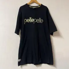 ペレペレ ロゴTシャツ サイズXL ブラック メンズ 00s 90s