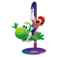 映画　スーパーマリオギャラクシー　ムービー　アクリルスタンド　 マリオ＆ヨッシー