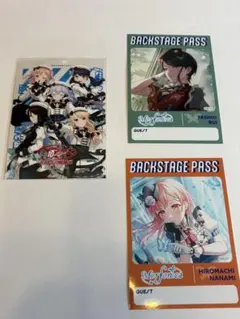 BanG Dream！10周年展特典 ブロマイド 八潮瑠唯 広町七深