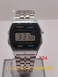 CASIO 1980年代デジタル腕時計 オールドカシオ 電池交換済 実働品 ♪