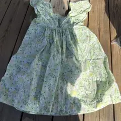 H&M 花柄ノースリーブワンピース