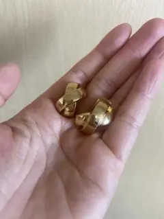 Dior クリスチャンディオール トライバル ピアス ゴールド 箱付 ディオール DIOR トライバル 希少イヤリング ゴールド 箱・袋・カード