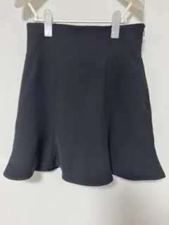 snidel 黒 ハイウエストミニスカート