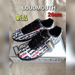 新品　ラウドマウス　スパイクレス　ゴルフシューズ　26cm　Big Words