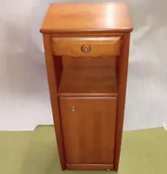 【未使用展示品】電話台 アンティーク調 木製 花台 サイドテーブル【説明文必読】 未使用展示品】電話台 アンティーク調 木製 花台 サイドテーブル【説明