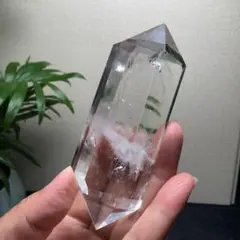 売り切りセール！美品 水晶 六角柱 ポイント 15cm 745g 高透明度