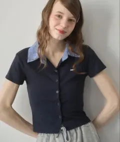 Birthday room プレート付襟付きトップスのサムネイル