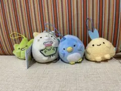 すみっこぐらし　マスコットぬいぐるみセット