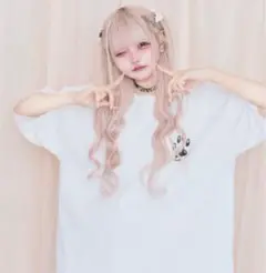 nyan Me　ねこちゃんきゃわいいTしゃつ　ホワイト