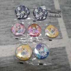 雪ミク2025あそーと ガシャポン ラバマス 缶バッジ