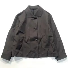 マーガレットハウエル　WOOL LINEN HOPSAC　ジャケット　茶　Ⅰのサムネイル