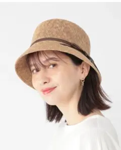 リボン付きサーモハット studioCLIP スタディオクリップ 帽子 ベージュのサムネイル