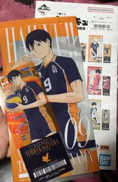 ハイキュー一番くじ『最強の挑戦者』I賞チケットケース&クリアカード　影山飛雄