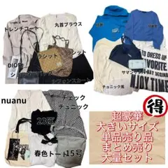 CHARLE シャルレ 長袖Tシャツ カーディガン5点 まとめ売り+バック 