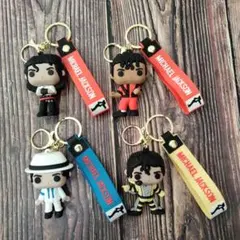 マイケルジャクソン キューピー人形 ストラップ - メルカリ