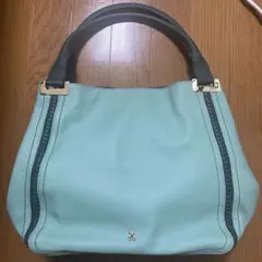 ねこむすめ様専用⭐︎新品未使用　サザビー　ミントグリーン ショルダーバッグ　本革