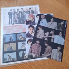 Snow Man タペストリー クリアファイル シール セット 未使用