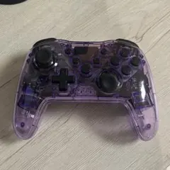 3COINs　クリア　ゲームコントローラー パープル