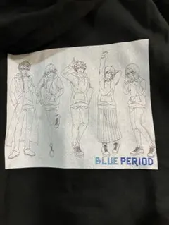 ブルーピリオド フード付きトレーナー パーカー　ブラック