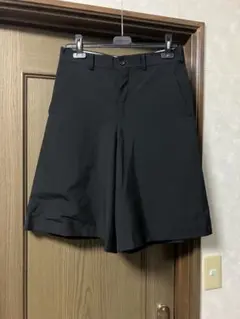 comme des garcons ノータックワイドショーツ　ブラックのサムネイル