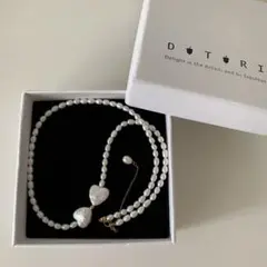 DOTORI JEWELRY ハート パールネックレス