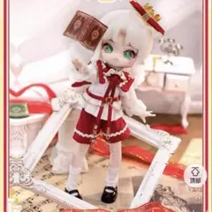 【COME4FREE】 お洋服セット 聖歌隊 赤 ob11 bjd