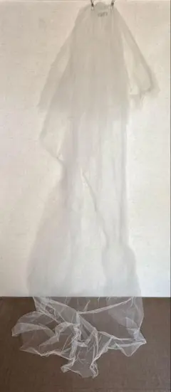 ザ・トリートドレッシング　ロングベール　試着のみ　ウェディングベール