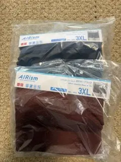 【新品未使用】UNIQLOエアリズム 3XL シームレスボクサーパンツ2点セット