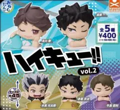 おねむたんハイキュー!!vol.2 全5種　フルコンプセット　ガシャポン
