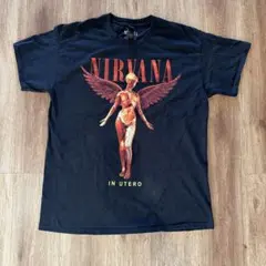 NIRVANA IN UTERO Tシャツ GILDANのサムネイル