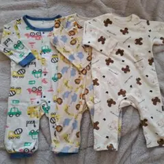 男の子 カバーオール 3着セット 90