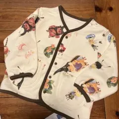 インセクトコレクション　サイズS（８０－９０）パイピングカーディガン　未着用