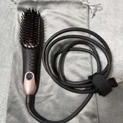 Agetuya ブラシヘアアイロン 5段階温度設定