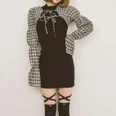 Darichシャーリングボレロミニワンピース