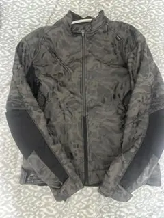 迷彩 フィールド コア ライダースジャケット