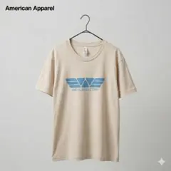 American Apparel×ウェイランドコープ プリントTシャツ USA製のサムネイル