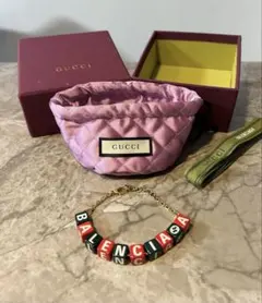 【激レア‼️】BALENCIAGA × GUCCI コラボブレスレットザ ハッカーのサムネイル