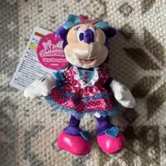 ミニーマウス ぬいぐるみバッジ パルパルーザ