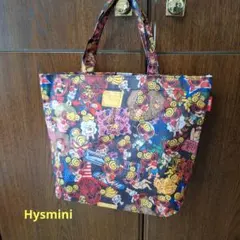 ヒスミニ　ナイロントート　カラフルキャラクタートートバッグ　Hys