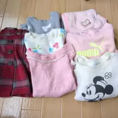 80 7点セット　まとめ売り　長袖　冬物