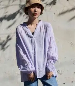 FREAK'S STORE インド シングルガーゼブラウスのサムネイル