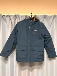 patagonia フード付きジャケット ダークブルー ボーイズL(12)