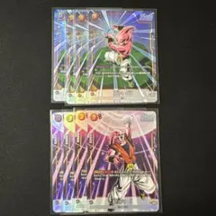 【特価】魔人ブウ:悪　魔人ブウ:純粋　パラレル各4枚セット