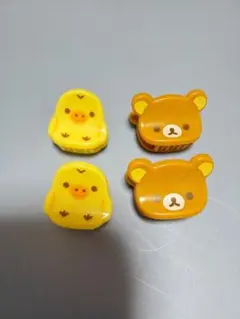 リラックマ キイロイトリ ミニヘアクリップ