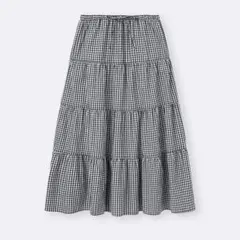 【新品未使用】 GU ティアードマキシスカート 3XL